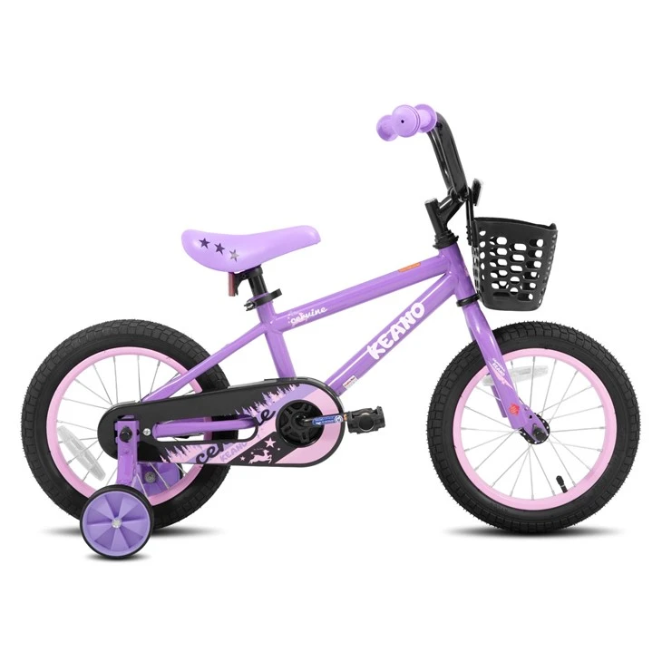 JOYKIE KEANO High-quality14-20 Inch Hi-ten Frame And Fork Removable Training Wheels Customizable Kids Bike factory
