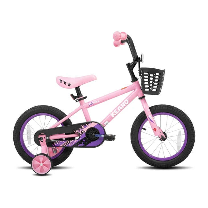 JOYKIE KEANO High-quality14-20 Inch Hi-ten Frame And Fork Removable Training Wheels Customizable Kids Bike suppliers